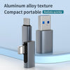 60W USB-C/Type-C to 8 Pin Female Charging Transfer Adapter