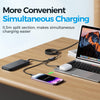 JOYROOM A21 30W Type-C to 8 Pin+Type-C+Micro USB 3 in 1 Charging Cable, Length: 1.2m(Black)