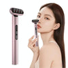 Red & Blue Light Therapy Facial Wand EMS Essence Introducing Device(Pink)