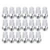 D1 Spec P1.5 M12x1.25 Racing Wheel Nut, Length: 50mm(Silver)