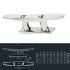 316 Stainless Steel Siamese Mooring Bollard For Marine Boat Yacht, Specification: 8 inch
