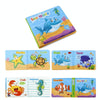 3 PCS EVA Fun Bath Book For Infants Children Playing In Water Early Education Cloth Book Bath Toy(Underwater World)