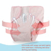 Natural Colored Cotton Breathable Adjustable Baby Waterproof Leak-proof Cloth Diaper, Specification:80 Yards(Blue)