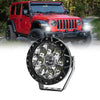 E16 38W 4000LM / 6000K 5 inch Off-road Vehicle Round Work Light(White Light)