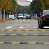 Strip Rubber Speed Bump, Size: 50x30x4cm