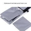 With Cover Car Trash Can Foldable Car Chair Back Trash Can Waterproof Box, Size: 20 x 20 x 30cm(Black)