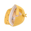 C0363 Cartoon Shark Pattern Baby Peaked Cap Cotton Hat, Size: 46cm Adjustable(Yellow)