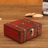 Antique Wooden Double Belt Jewelry BoxSpecification With Password Lock