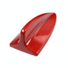 Car Carbon Fiber Antenna Decorative Cover for BMW E90, C Style (Red)
