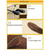 USB Electric Powered Heated Insoles Keep Feet Warm Pad with USB Cable, Size: 37-38 yard(Brown)
