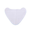 4 PCS Mop Cloth Cover Triangle Twisted Pigtail Mop Replacement Pad for VAX S85-CM(Blue)