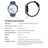 HD Watch X 1.43 inch IP68 BT5.3 Sport Smart Watch, Support Bluetooth Call / Sleep / Blood Oxygen / Heart Rate / Blood Pressure Health Monitor(Black Steel + Black Silicone Strap)