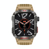 HT29 2.01 inch IPS Screen Triple Proof Smart Watch with Banknote Detector Light(Yellow)