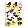 Halloween Fluorescent Children Water Transfer Sticker Cartoon Animal Tattoo Sticker(WSYG04)