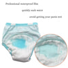 6 Layer Baby Diaper Waterproof  Reusable Cloth Diapers Baby Cotton Training  Underwear Pants Diaper L12-18KG(Camera)