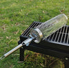 Upgrade With Handle BBQ Cage Stainless Steel  Barbecue Basket  30cm+Handle 18cm