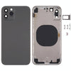 iPhone X Back Housing Cover (Black) - iP13 Pro Style