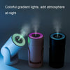 L09 USB Plug-in Rotating Colorful Night Light Humidifier(White)