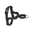 Reflective Dog Harness XL Black - Glow Castle Nylon Chest Strap