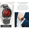 YAZOLE 552 Luminous Pointer Calendar Waterproof Quartz Watch(Roman+Blue)