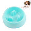 Slow Feed Dog & Cat Bowl - Anti-Choking, S (Random Colour)