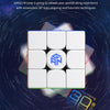 GAN12 Competition Practice Third-Order Magnetic Magic Cube Puzzle Toy, Style: Primary Color Version