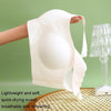 Girls Development Fixed Cup Seamless Underwear Student Vest Bra, Size: F 40-52.5kg(Light White)