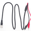 2x 2m BNC to Dual Crocodile Clips Test Leads - 250V