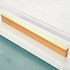 2778-256 Modern Simple Cabinet Door Handle Drawer Wardrobe Handle (Gold)