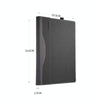 Laptop PU Leather Protective Case For Lenovo Yoga 520-14(Dark Gray)