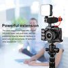 PULUZ Video Camera Cage Stabilizer with Handle for Canon EOS M50(Black)