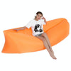 Outdoor Portable Lazy Water Inflatable Sofa Beach Grass Air Bed, Size: 200 x 70cm(Orange)