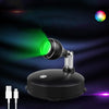 TL006-RGB USB Charging Jewelry Cabinet RGB Atmosphere Spotlights with Remote Control