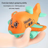 Children Toy Press Cartoon Inertia Car Baby Educational Toy Car Gift, Color: Ship Orange