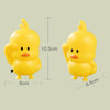 5 PCS 316 Cartoon Duck LED Bedroom Bedside Night Light Baby Nursing Energy-Saving Light, US Plug(Yellow)