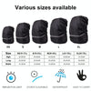 Reflective Light Waterproof Dustproof Backpack Rain Cover Portable Ultralight Shoulder Bag Protect Cover, Size:L(Red)