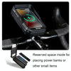 WILD MAN FK1 0.5L Mountain Bike Waterproof Phone Touch Screen Handlebar Bag Bike Holder Bag(Black)