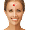 500pcs /Roll Red Heart Tanning Sunbathing Stickers Self Adhesive Body Stickers