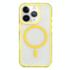 For iPhone 11 Pro Max Frosted MagSafe PC Phone Case(Yellow)