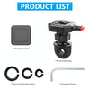 146G Bicycle Motorcycle Cell Phone Holder Rearview Mirror Handlebar Outdoor Riding Navigation Holder