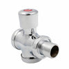 Stool Flush Valve Urinal Delay Valve Hand Press Flush Valve, Style:25 mm Alloy Small