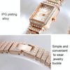 BS Bee Sister F0510B  Ladies Diamond Watch Jewelry Chain Watch(Rose Gold)