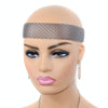 Wig Silicone Hair Band Lace Headgear Silicone Wig Hair Band(Black)