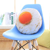 Simulation Stuffed Cotton Soft Fried Egg Cushion Sleeping Pillow Plush Baby Toys(38cm)
