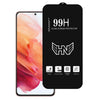 For Samsung Galaxy S21 5G 0.18mm High Aluminum Large Arc Full Screen Tempered Glass Film, Support Fingerprint Unlocking