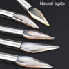 Gold And Silver Jewelry Polishing Scraping Shining Agate Knife Sanding Tool, Model: Steel Handle Knife Small