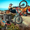 PULUZ Fixed Metal Motorcycle Holder Mount for GoPro, Insta360, DJI and Other Action Cameras(Red)