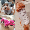 Grey Coral Fleece Dog Coat, XL (Chinchilla/Small Dog)