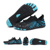 Mens Boys Water Shoes Quick Dry Aqua Socks Barefoot Beach Shoes Comfort Swim Sneakers, Size: 45(Black)