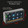 F730C Car 7 inch Bluetooth MP5 Player Support Mobile Phone Interconnection / FM / U Disk